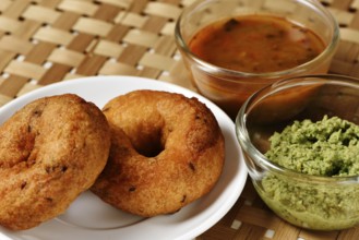 South Indian dish Medu Vadas, India, Asia