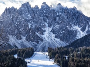 Landscape of San Candido Ski slopes