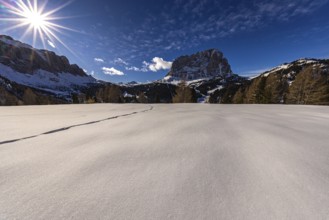 Sella Group and Sassolungo, South Tyrol, Italy