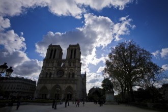 The Notre Dame church in Paris, France. One of the city's landmarks. Austria