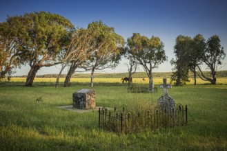 Old cemetery, Greenough Museum Village, Western Australia, Australia