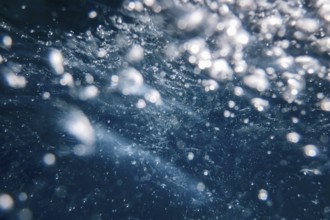 Abstract Bubbles in Water, Air Bubbles Water Background