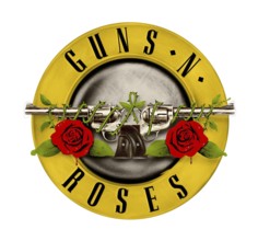 Guns N_ Roses logo, Music, Logo