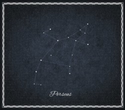 Perseus star constellation, Night sky, Cluster of stars, Deep space, Hero constellation