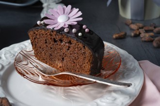 Delicious homemade moist chocolate cake