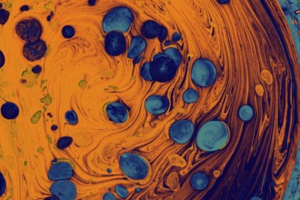 Abstract creative marbling pattern for fabric, design background texture