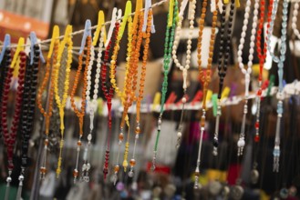 Set of Rosary praying beads for practicing mindfulness meditation praying beads