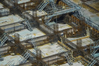 Basic construction of construction sites. Shooting Location: Ota Ward, Tokyo