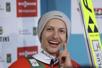 Gregor Deschwanden (Switzerland /SUI) at the New Year's Ski Jumping 73rd Four Hills Tournament