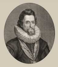 James VI and I, James Charles Stuart, 1566 – 1625, King of England, Scotland and Ireland, digitally