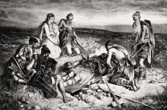 Old Germanic burial