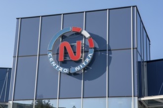 Nitra, Slovakia, August, 25, 2023 : N-CENTRO (CENTRO Nitra) Shopping mall, A large indoor shopping
