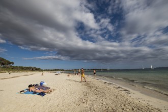 Carbó beach, Ses Salines, protected natural area, Mallorca, Balearic Islands, Spain