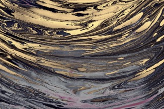 Ebru marble effect pattern design for print