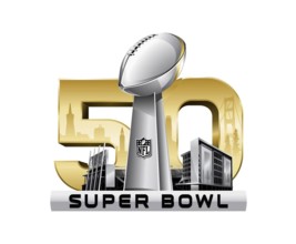 Color Super Bowl 50 Logo, Sports leagues, Logo