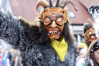 Large Swabian-Alemannic carnival parade