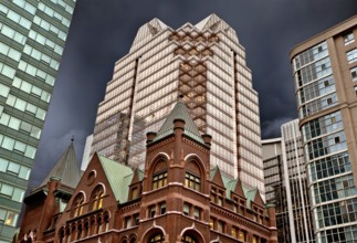 Buildings Old and New Toronto Yonge Street