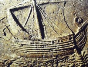Towards the end of the Bronze Age (around 1200 BCE) there was already trade between the early
