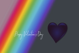 Heart for Valentines Day card greeting concept, Background