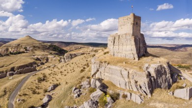 Castle of Atienza, fortress of Muslim origin, Atienza, Guadalajara Province, Spain