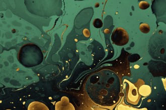 Abstract creative marble pattern texture. Traditional art of Ebru marbling