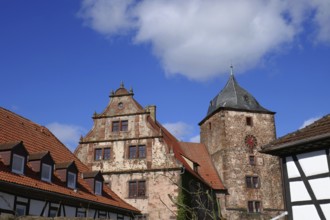 Castle town of Schlitz in the Vogelsberg district of central Hesse