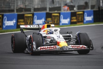 Isack Hadjar of France drives the Visa Cash App Racing Bulls F1 Team VCARB 02 during third practice