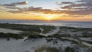 Florianópolis, Campeche beach during sunrise. Brazil. Rio Tavares neighborhood
