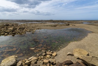 Scenic view of Sillon de Talbert area in Brittany, France