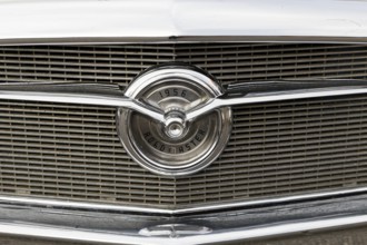 Automobile, car show, front grill, custom made vintage car, Province of Quebec, Canada