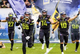 ELF/ Game: Panthers Wroclaw at Stuttgart Surge on 21. Juny. 2024, in the Gazi Stadium, Stuttgart,