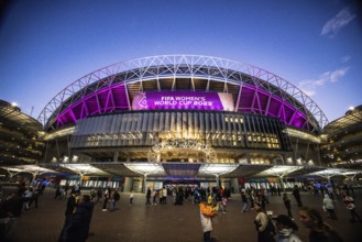 SYDNEY, AUSTRALIA, AUGUST 20: Stadium atmosphere before Spain plays England in the final of the