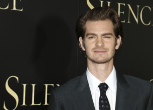 Andrew Garfield at the Los Angeles premiere of 'Silence' held at the Directors Guild Of America in