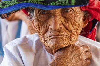 Workshop for traditional midwives, San Bartolome Jocotenango, Guatemala, Central America