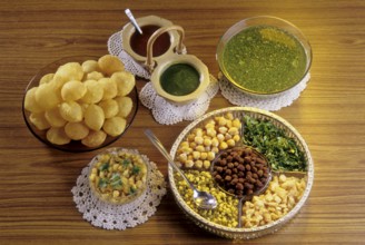 Pani puri, snacks, India, Asia