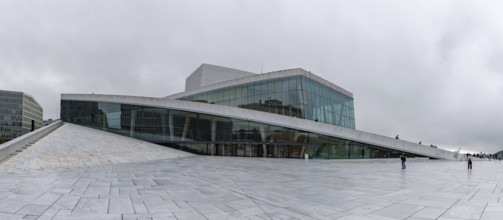 A picture of the Oslo Opera House