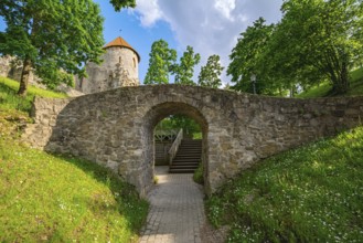 Ruins of an old castle in Cesis, Latvia Cesis, Latvia