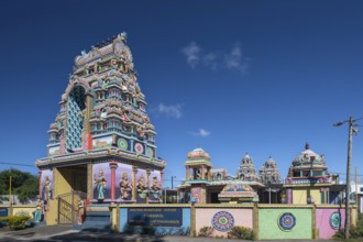 Temple, Arulmigu Draupathi Amman Temple (Rajapalayam), North Coast, Indian Ocean, Island, Mauritius