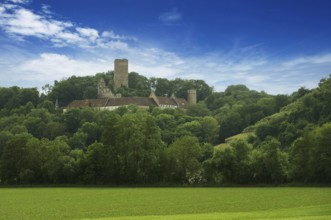 The Guttenberg Castle in the Neckar Valley, Baden-Württemberg, Germany