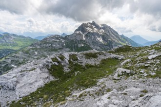 Fantastic hike in the Lechquellen Mountains in Vorarlberg Austria near Lech, Warth, Bludenz