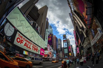 The cityscape of New York Manhattan. Shooting Location: New York, Manhattan