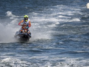 Olbia, Italy - September 16 - 20192 Aquabike world Championship gran prix of Italy