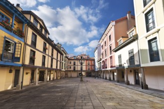 Oviedo cityscape, Asturias, Spain