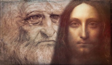Leonardo da Vinci, 1452 - 1519, Italian painter, sculptor, architect and engineer, the painting