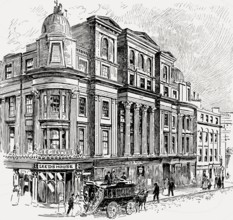 Buildings in Newall Green, Wythenshawe district, Manchester, England, UK, 19th century