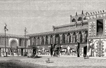 Reconstruction of the Palace of Sargon II of Assyria at Dur-Sharrukin, Khorsabad, Iraq