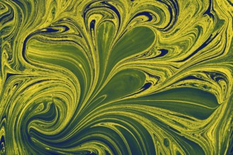 Abstract marbling floral pattern for fabric, tile design. background texture