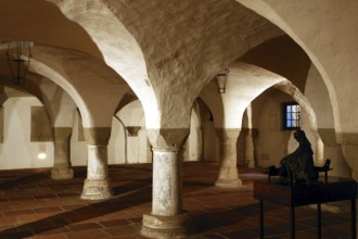 The Romanesque crypt in the cathedral has something mysterious about it