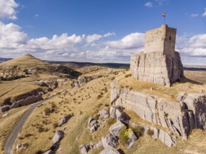 Castle of Atienza, fortress of Muslim origin, Atienza, Guadalajara Province, Spain