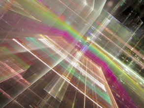 Color tecnology background - abstract computer-generated image. Digital art: futuristic design with